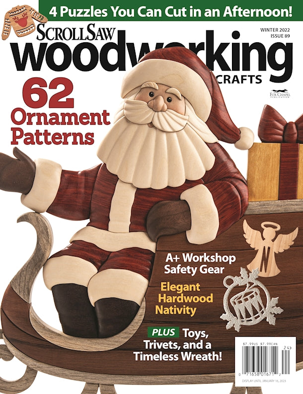 Scroll Saw Woodworking & Crafts Issue 89 Winter 2022