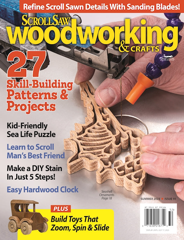 Scroll Saw Woodworking & Crafts Issue 91 Summer 2023