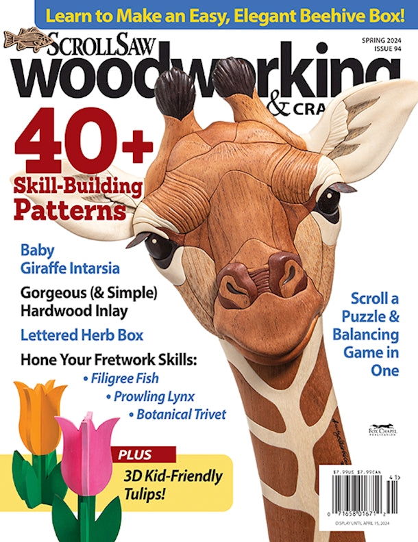 Scroll Saw Woodworking & Crafts Issue 94 Spring 2024