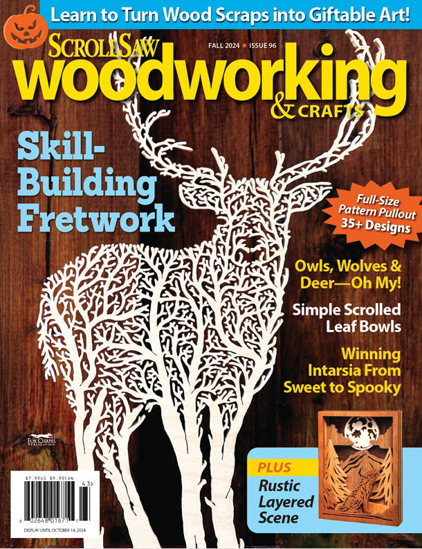 Scroll Saw Woodworking & Crafts Issue 96 Fall 2024