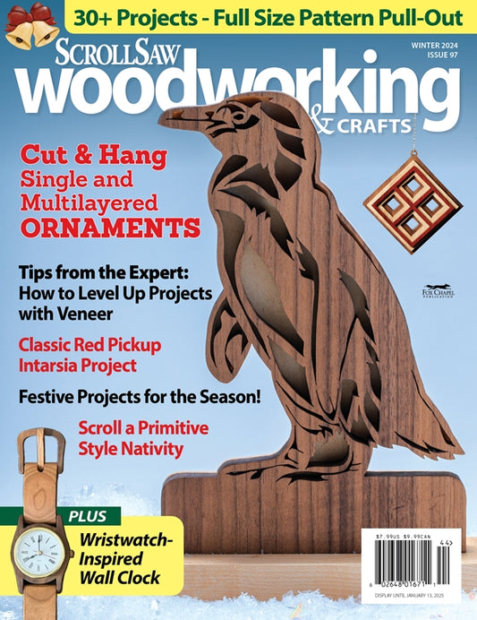 Scroll Saw Woodworking & Crafts Issue 97 Winter 2024