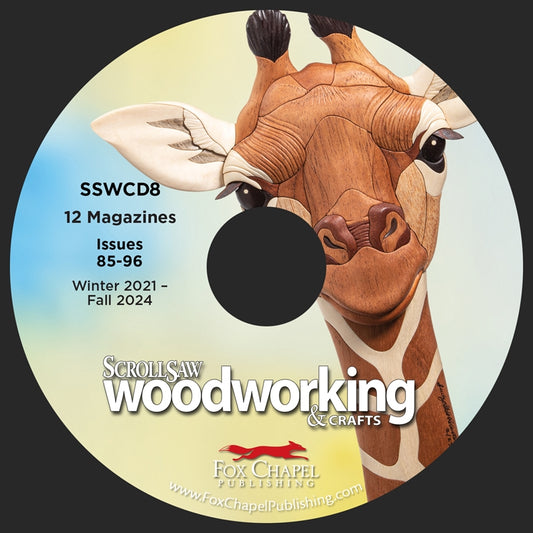 Scroll Saw Woodworking & Crafts Archive CD Volume 8