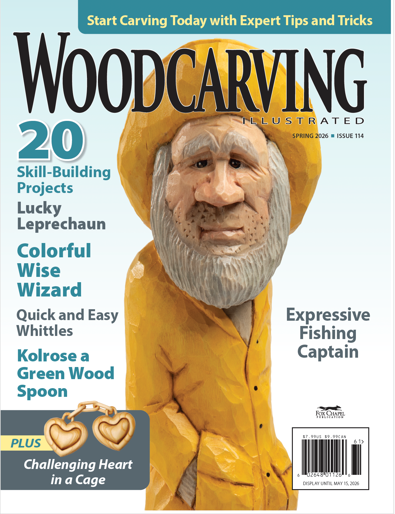 Woodcarving Illustrated Issue 114 Spring 2026