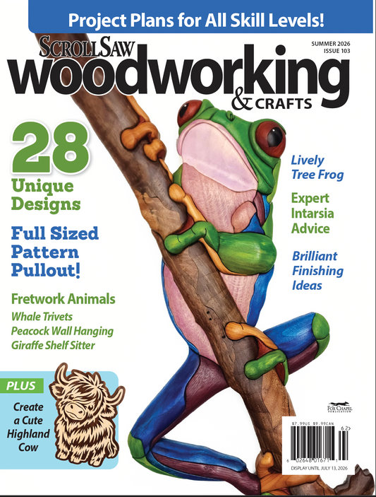 Scroll Saw Woodworking & Crafts Issue103 Summer 2026