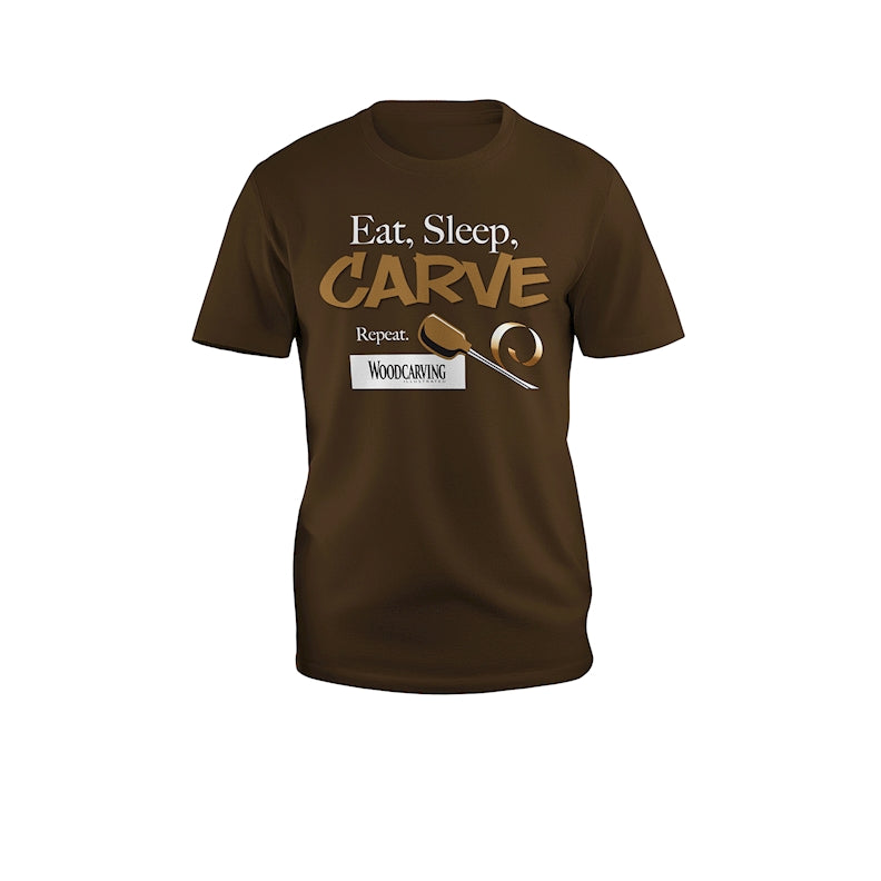Eat Sleep Carve Repeat T-Shirt