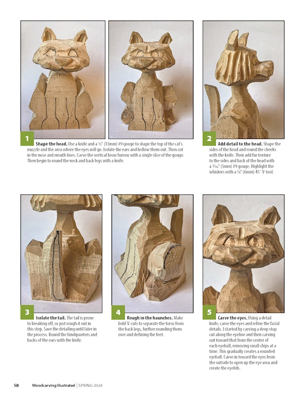 Woodcarving Illustrated Issue 106 Spring 2024