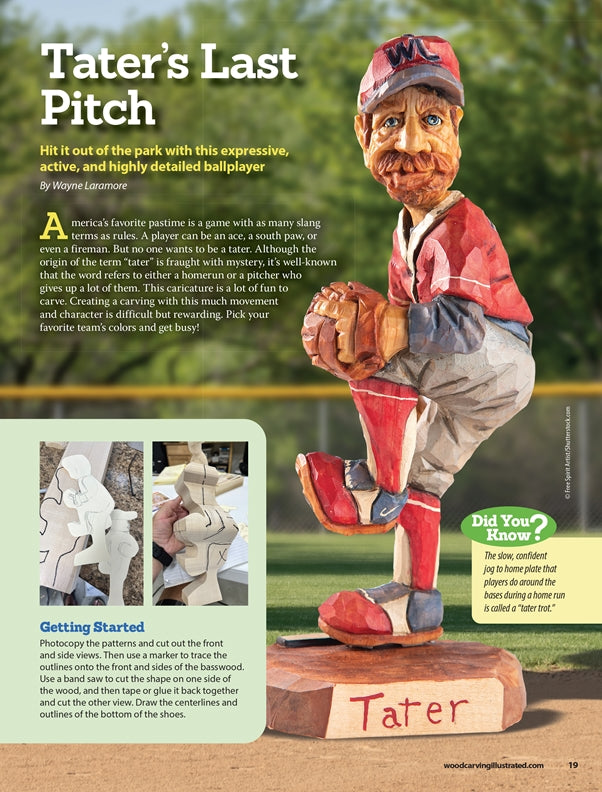 Woodcarving Illustrated Issue 107 Summer 2024 – Fox Chapel Publishing Co.