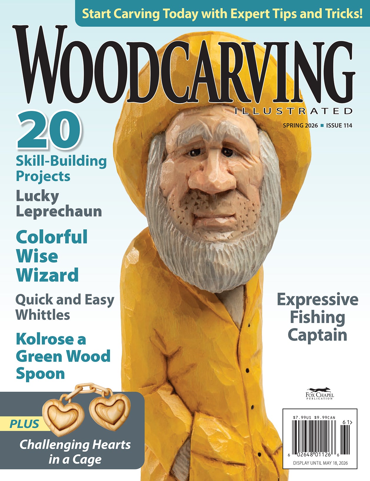 Woodcarving Illustrated Issue 114 Spring 2026