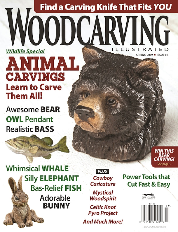 Woodcarving Illustrated Issue 86 Spring 2019