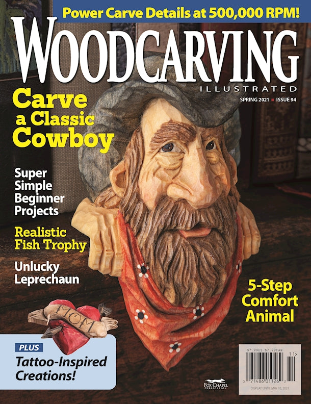 Woodcarving Illustrated Issue 94 Spring 2021