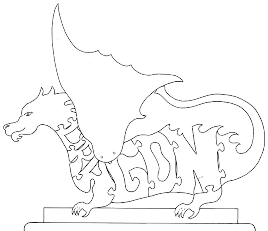 Dragon - Winged, Large