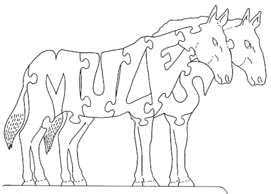 Mules - Dual Image - Fox Chapel Publishing Co.