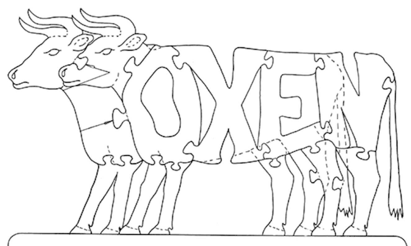 Oxen - Dual Image - Fox Chapel Publishing Co.