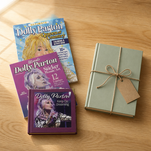 The bundle beside a children's book that will be donated